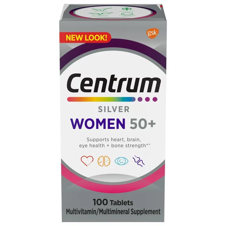 CENTRUM SILVER WOMEN 50+ MULTI TAB 100CT