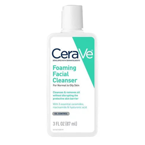 CERAVE FOAMING FACIAL CLEANSER LIQ 3OZ