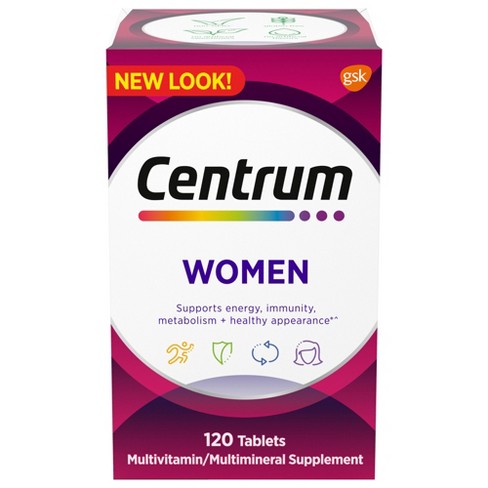 CENTRUM WOMENS MULTIVIT TAB 120CT