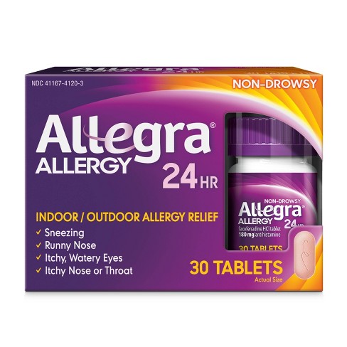 ALLEGRA OTC 24HR 180MG TABLET 30CT CHT