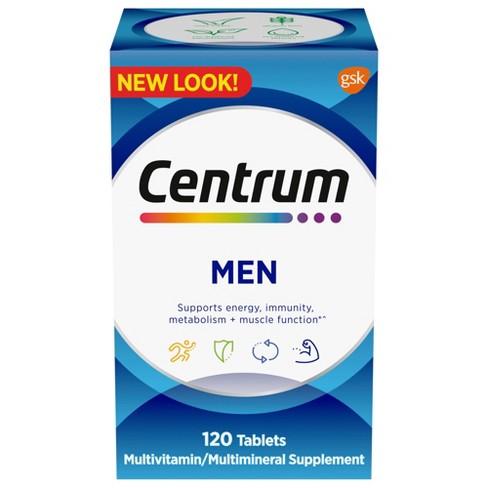 CENTRUM MEN MULTIVIT TAB 120CT