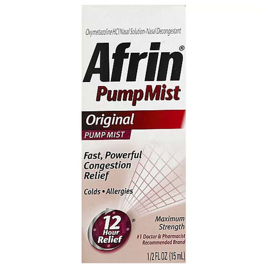 AFRIN ORIGINAL PUMP 15ML

 