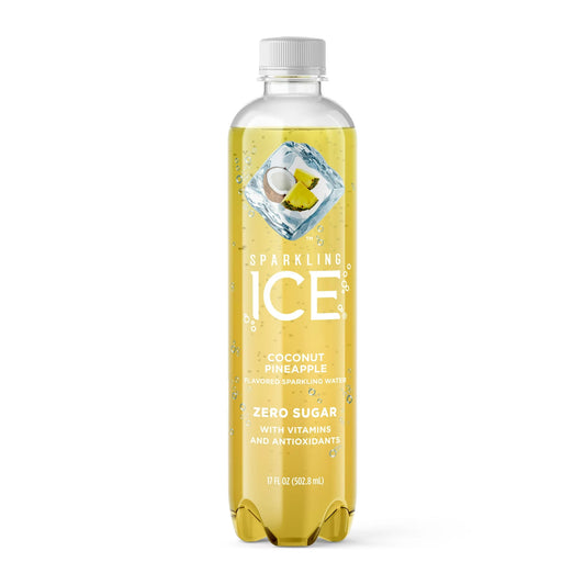 Sparkling Ice Water Coconut Pineapple 17 Fl Oz