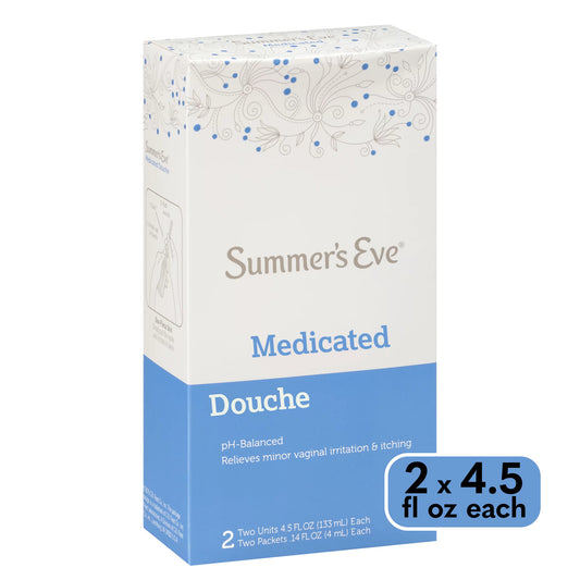 SUMMERS EVE DOUCHE TWIN MEDICATD 2X4.5OZ