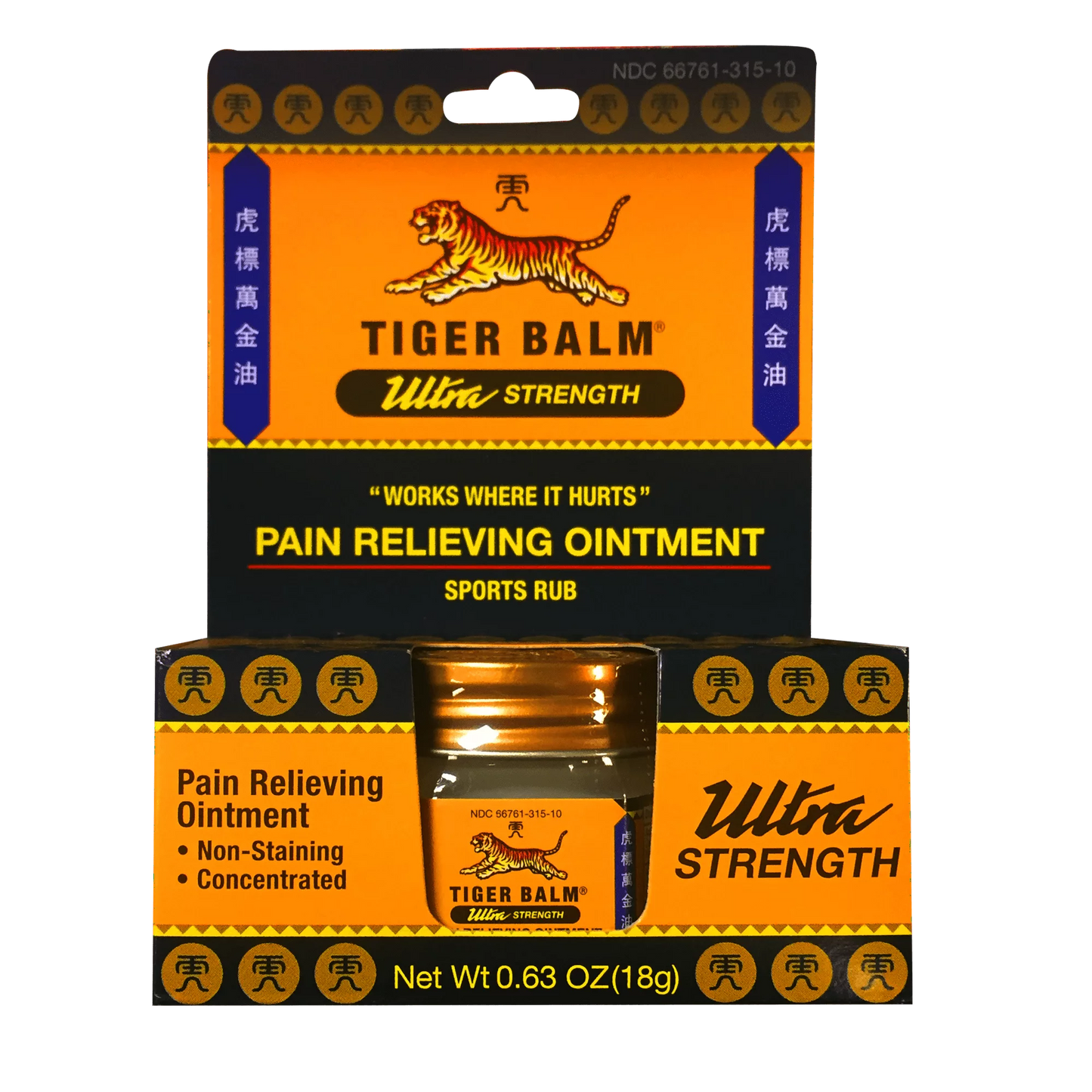 TIGER BALM OINTMENT ULTRA STRENGTH 18GM