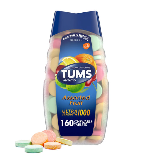 TUMS ULTRA TABLET FRUIT 160CT