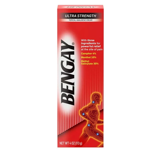 BENGAY ULTRA STRENGTH CREAM 4OZ

 