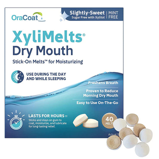 XYLIMELTS DRY MOUTH DISCS 40CT