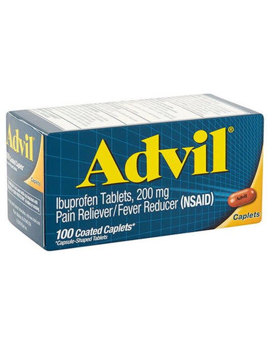 ADVIL CAPLET 100CT