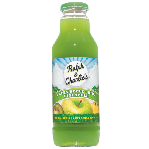 Ralph & Charlies Green Apple Juice 18 Fl Oz
