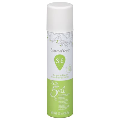 Summer's Eve Tropical Rain 5in1 Spray. 2 Fl Oz