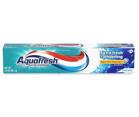 Aquafresh Extra Fresh+Whitening Fresh Mint 3.0 Fl Oz