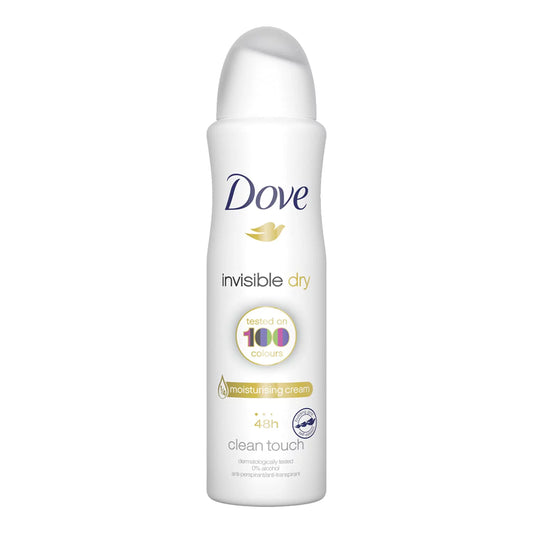 Dove Invisibledry clean Touch Anti Perspirant 150 ml