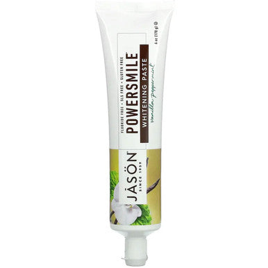 Jason Toothpaste Whitening Power Smile Vanilla Pepp.6 Oz