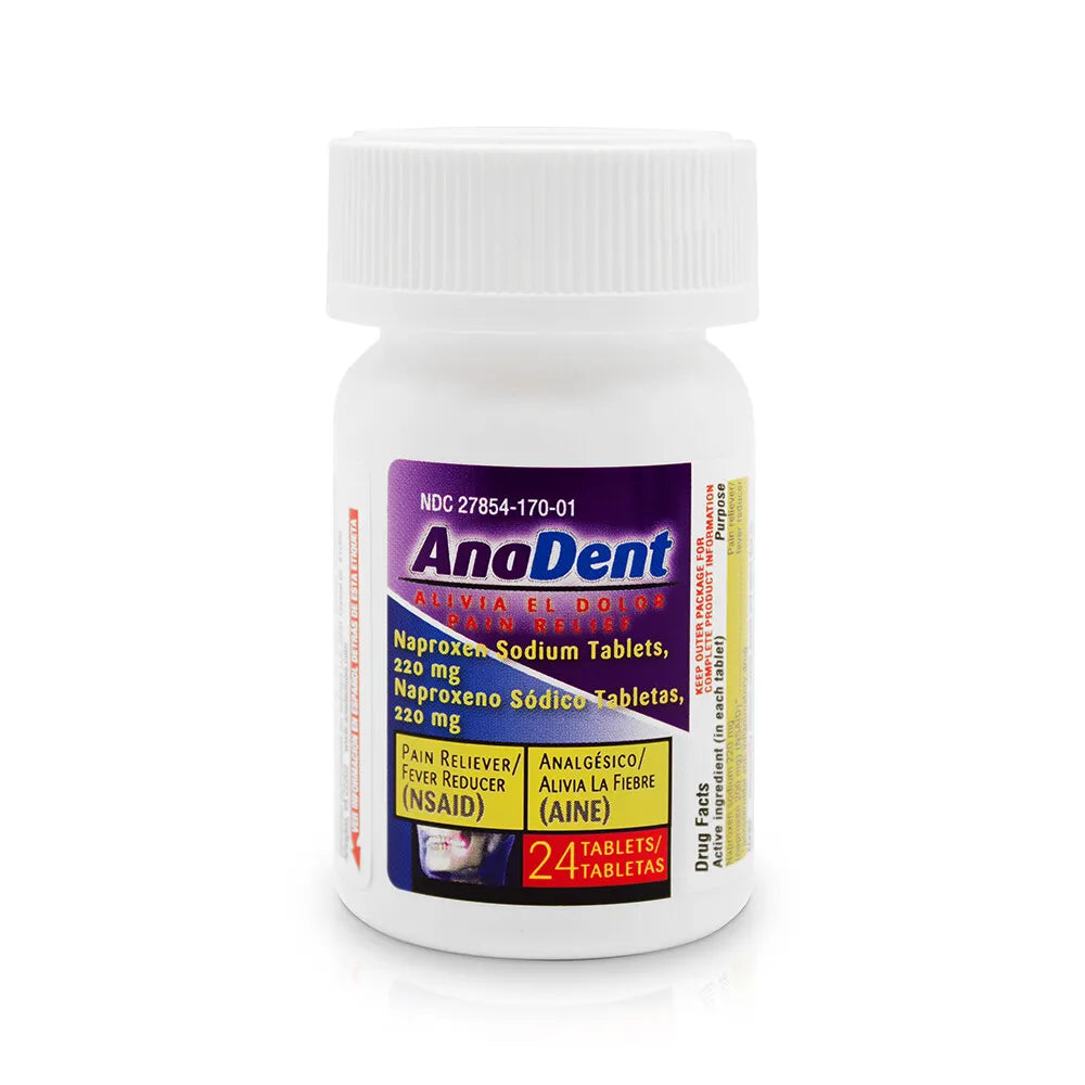 Anadent Naproxen  Sodium 24 Tablets