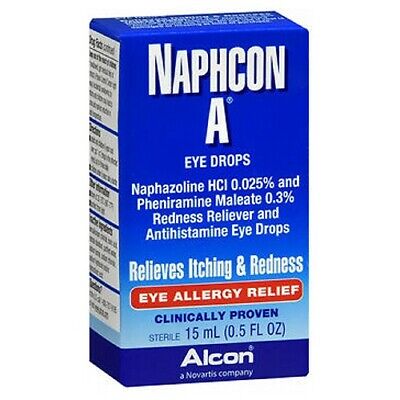 ALCON NAPHCON-A ALLERGY EYE DROP 15ML