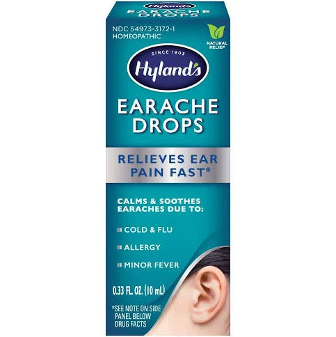 HYLANDS BABY EARACHE DROP 0.33OZ