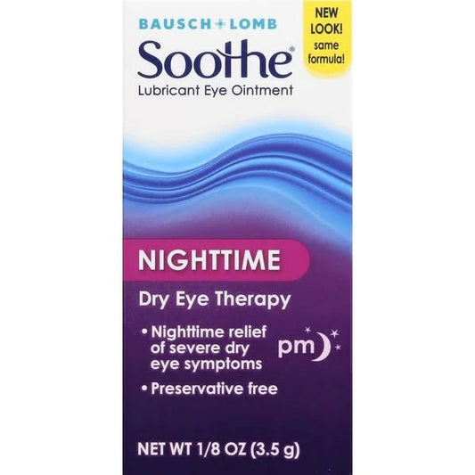 SOOTHE NIGHT TIME DRY EYE OINTMENT 3.5GM