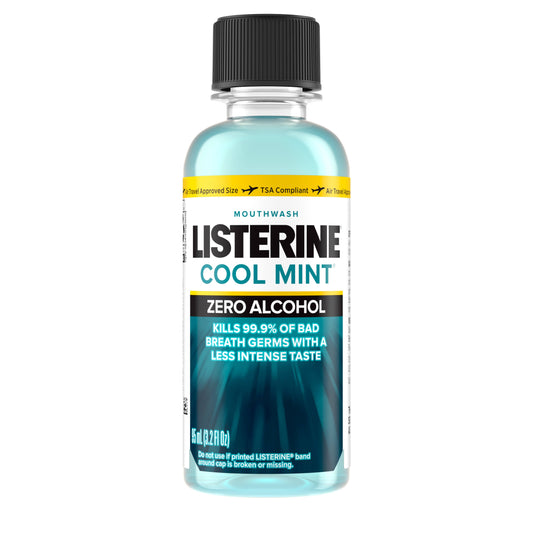 Listerine Cool Mint Zero Alcohol Liq. 3.2 Fl Oz