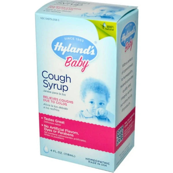 HYLANDS BABY COUGH SYRUP 4 OZ