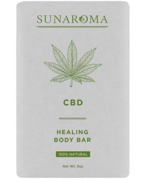 Sunaroma Soap Bar Cbd Healing Body Bar 8oz