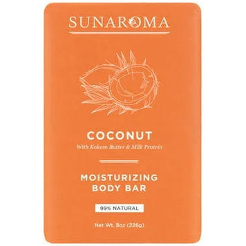 Sunaroma Soap Bar Coconut 8oz