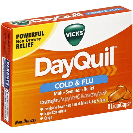 DAYQUIL COLD FLU LIQUICAP 8CT

 