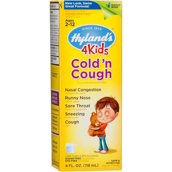 Hyland's For Kids Cold & Mocus Day 4 Oz