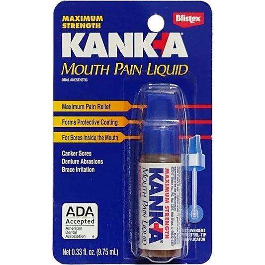 KANKA ORAL PAIN LIQUID 0.33OZ