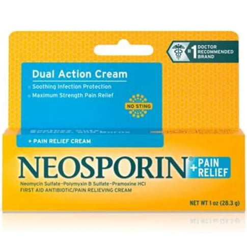 NEOSPORIN PLUS PAIN CREAM 1OZ