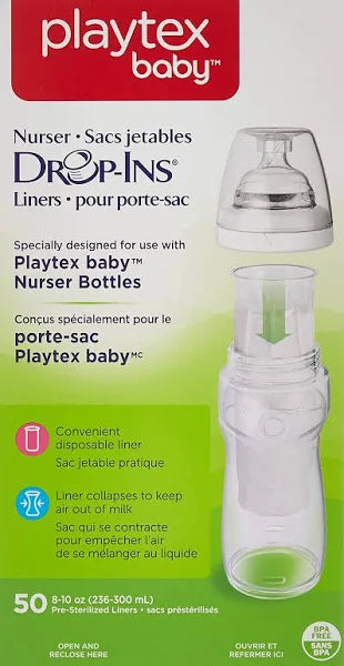 Playtex Baby Drop-Ins 50 Nurser liners