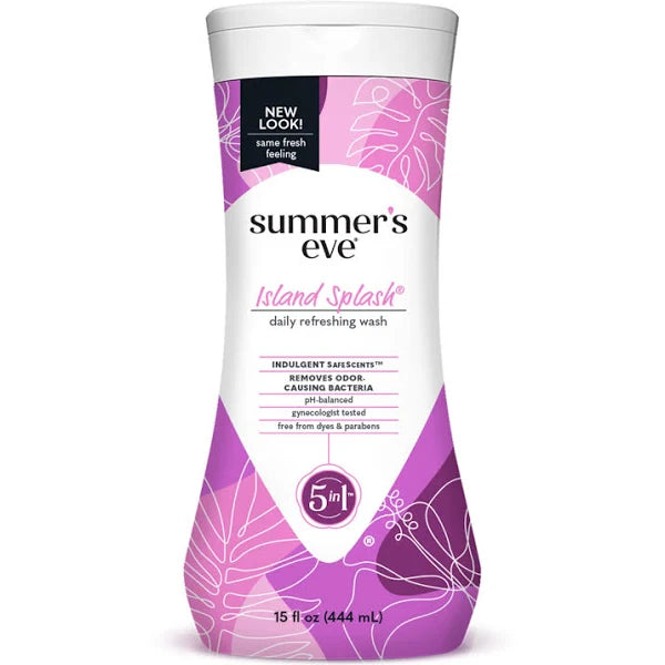 Summer's Eve Island Splash 5in1. 15 Fl Oz