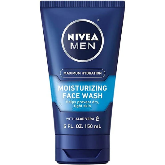 NIVEA MEN MAX HYD FACE WASH 5OZ