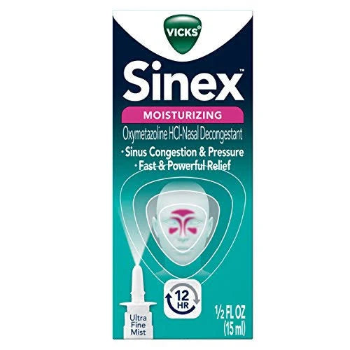 VICKS SINEX MOIST 12HR ULT/FINE SPY .5OZ