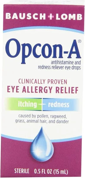 OPCON-A ALLERGY EYE DROP 15ML