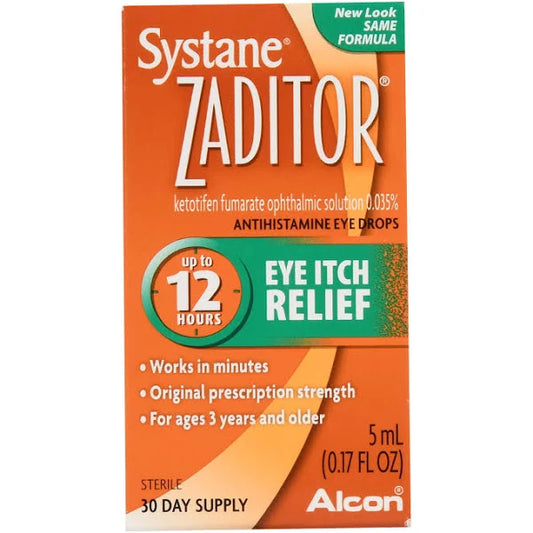 ZADITOR OTC DRY EYE DROPS 5ML