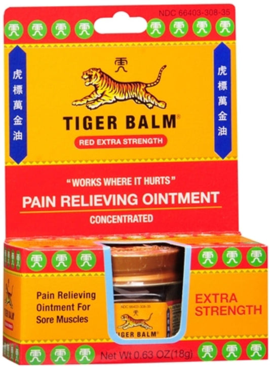 TIGER BALM OINTMENT EXTRA STRENGTH 18GM