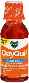 DAYQUIL COLD FLU LIQUID 8OZ