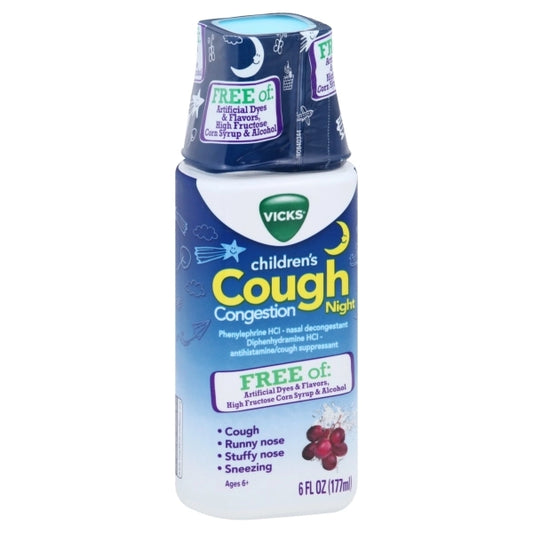 VICKS CHILDREN'S COUGH CONGESTION NIGHT