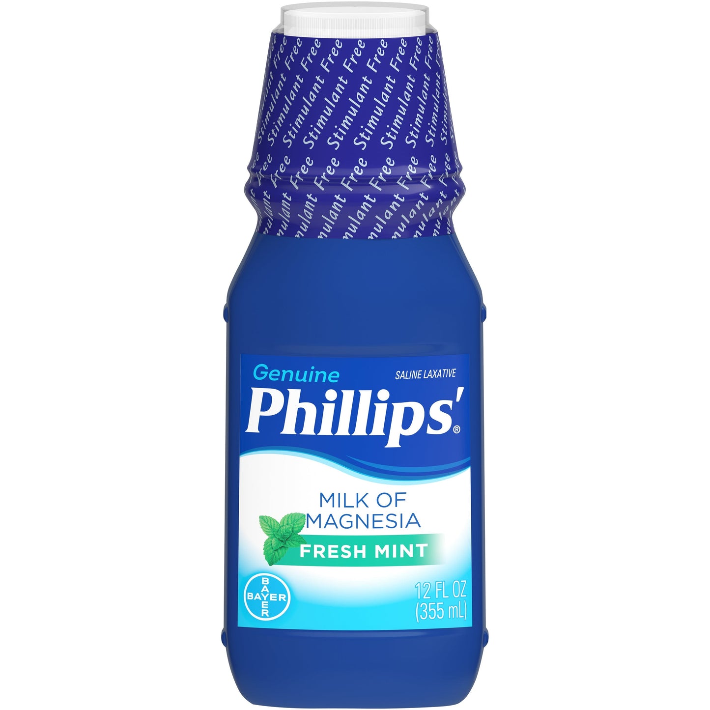 Bayer Phillips Milk of Magnesia Fresh Mint 12 Oz by Bayer