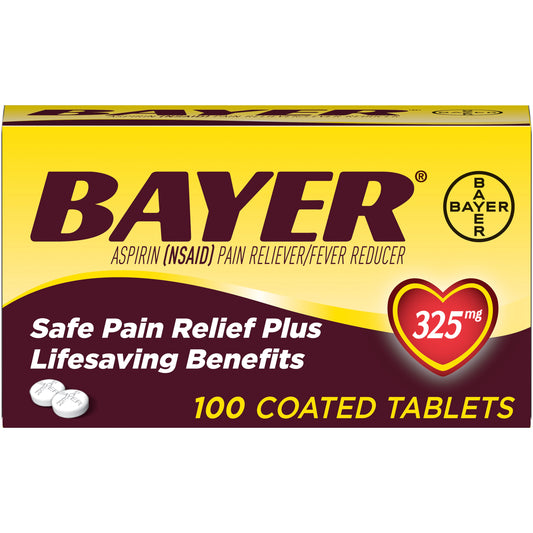 Bayer Aspirin 100 Tabs