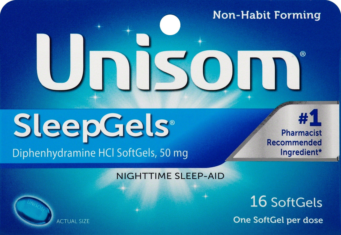 Unisom Sleepgels 16 Caps by Unisom