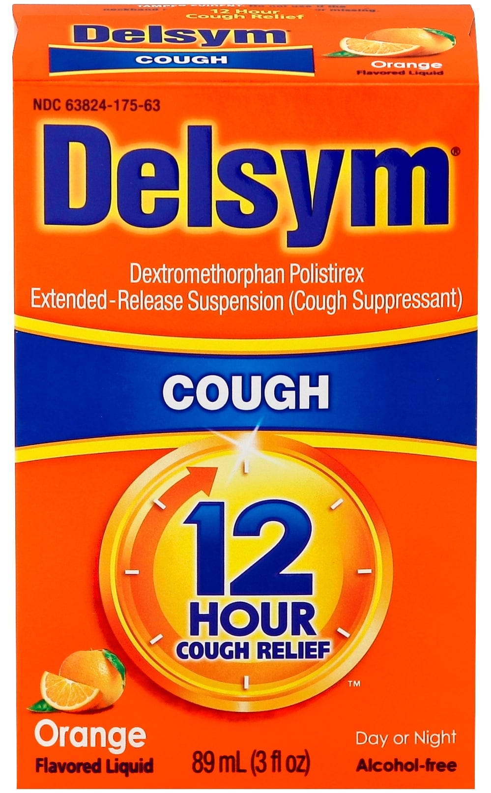 DELSYM 12HR COUGH ORANGE 3OZ