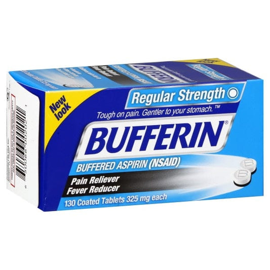 Bufferin Regular Strength Buffered Aspirin Tablets - 130.0 Ea