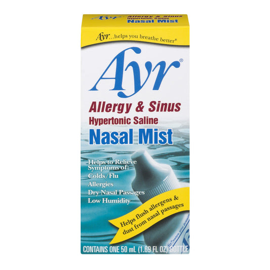Ayr Allergy & Sinus Hypertonic Saline Nasal Mist 50 Ml