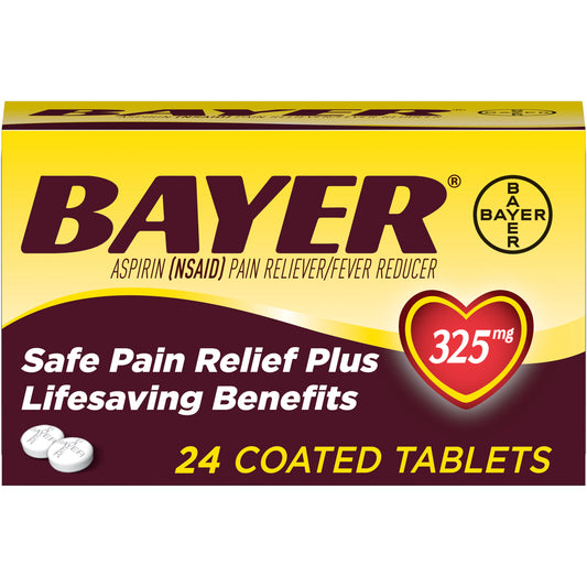 Bayer Genuine Aspirin 24 Tabs