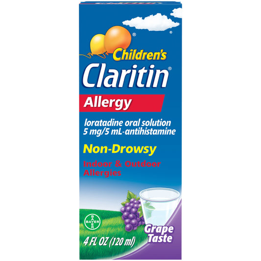 CLARITIN CHILD SYRUP GRAPE 4OZ