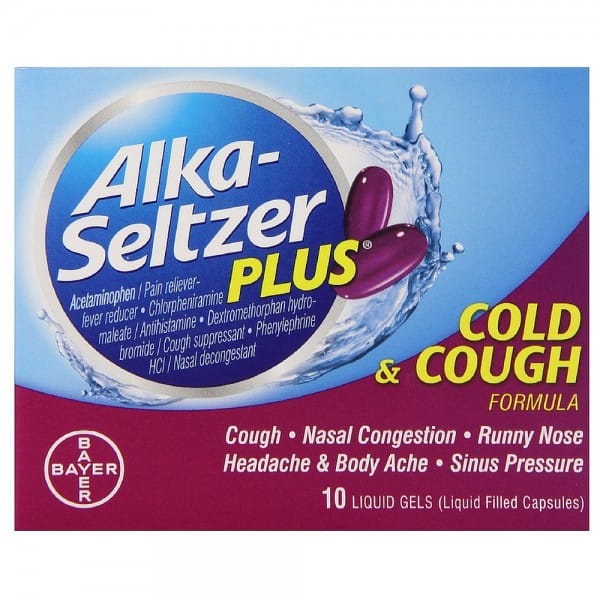 ALKA-SELTZER PLUS LIQUID GEL COLD COUGH 10CT - vivajacksonheights