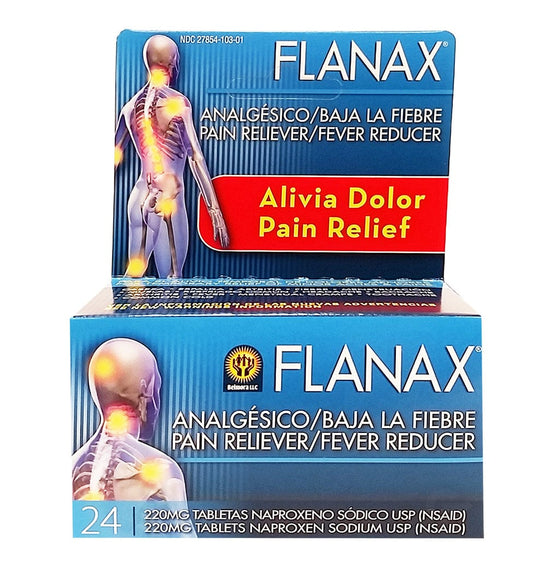 Flanax Pain Reliever Fever Reducer Tablets - 24.0 Ea