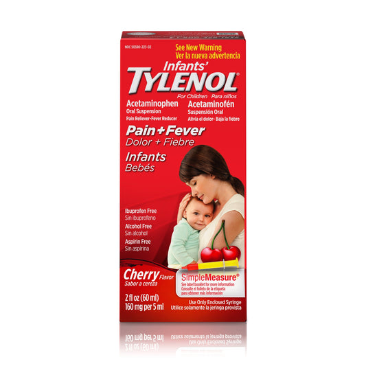 TYLENOL INFANT SUSPENSION CHERRY 2OZ